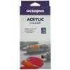 Octopus akrylové farby 12 ks 12 ml