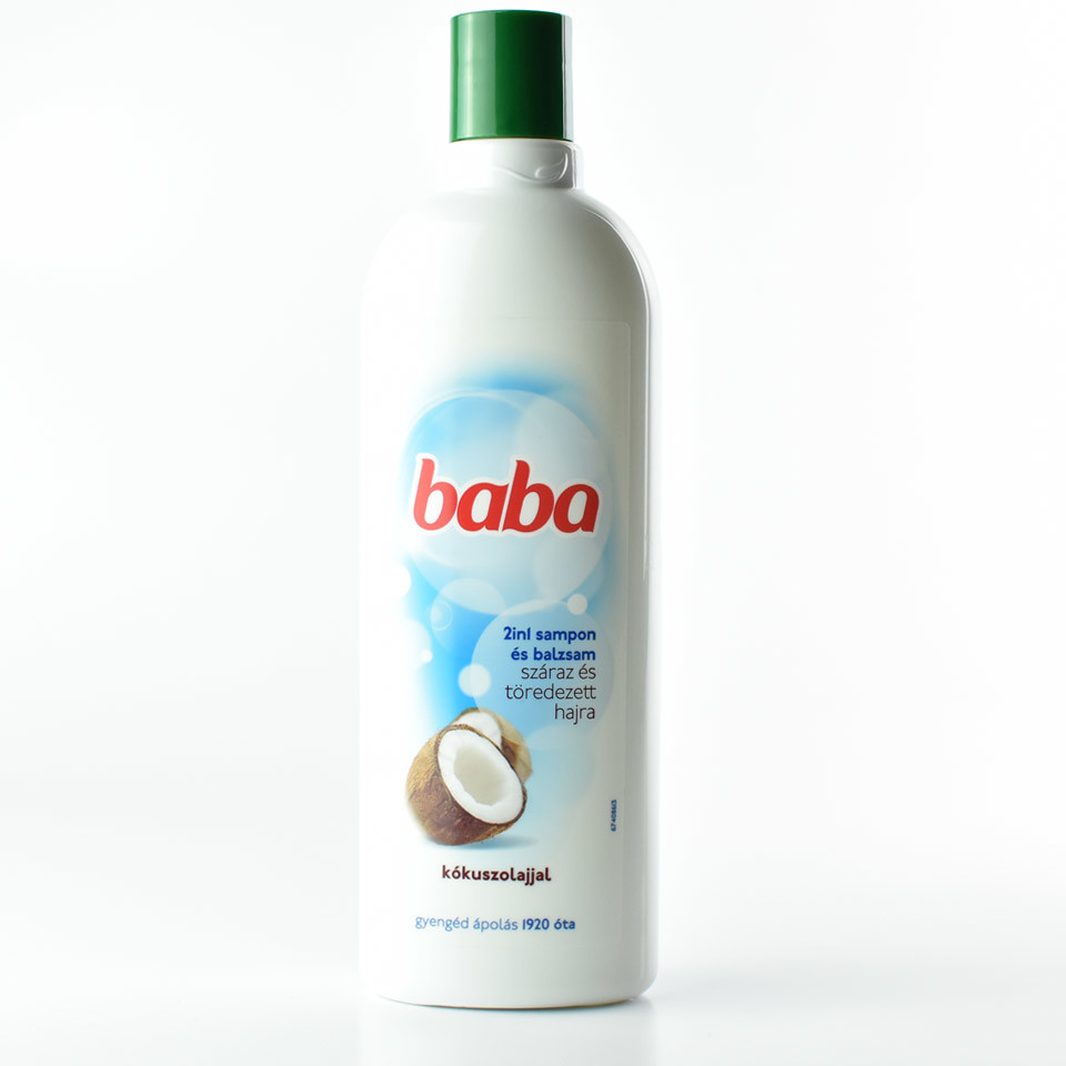 Babaria šampón na vlasy Kokosový olej 400 ml