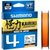 SHIMANO Line Kairiki 4 Orange priemer 0,28 mm, nosnosť 26 kg