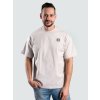 BrainMax pánske bavlnené tričko, krémové Veľkosť: L Tričko s krátkym rukávom pre mužov zo 100% bavlny
