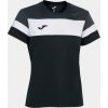 Joma Dámsky dres CREW IV T-SHIRT BLACK-ANTHRACITE S/S Veľkosť: 2XS