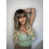 Dlhá ombré blond parochňa Edna