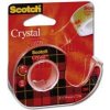 Lepiaca páska krištáľovo číra Scotch , 19 mm x 7,5 m, 1 rolka v zásobníku