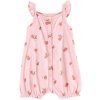 CARTER'S Overal letný Pink Peach dievča 9m 1N593810_9M