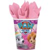 Tégliky papierové 8ks Paw Patrol ružové 250ml - Amscan