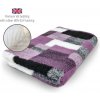DRYBED Premium Vet Bed Patchwork fialový 150 x 100 cm