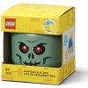 LEGO® úložná hlava mini zelený kostlivec 40330805