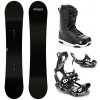 Raven Pure black snowboard + Raven Fastec FT360 black viazanie + Raven Flush MOZ topánky - 157 cm + L (EU 41-44)