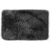 Spirella Kúpeľňová predložka Fino 50 × 80 cm čierna
