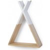 Childhome Polica na stenu Tipi Natural White