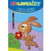 Spojovačky s dúhovou pastelkou zajac