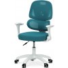 Autronic KA-K1063 BLUE Detská stolička, výškovo nastaviteľná, modrá sieťovina, KA-K1063 BLUE