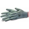 Schuller Rukavice PAINTSTAR SIVÉ, plocha dlane potiahnutá polyuretánom, veľ. 9 / L