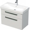 INTEDOOR SONATA 90 x 48 x 68cm skrinka s umývadlom, biela lesklá, 51885