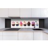 DIMEX | Dibond doska za kuchynskú linku | DBW-18060-232 Cupcaky | 180 x 60 cm + Dibond obkladová doska Dimex do kuchyne Cupcaky v rozmere 180 x 60 cm