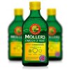 MOLLER´S Omega 3 RYBÍ OLEJ Citrónová príchuť z pečene tresiek 250 ml