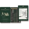 Faber-Castell 112972 Grafitové ceruzky Pitt Monochrome Graphite súprava 11 ks