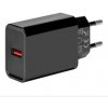 OBAL:ME Cestovná Nabíjačka USB-A 18W Black 8596311218811