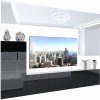 Obývacia stena Belini Premium Full Version biely lesk / čierny lesk + LED osvetlenie Nexum 114 Výrobca