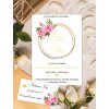 Svadobné oznámenie - Zlatý kruh 69 - Zasadací poriadok (kartičky na stoly) 16593