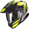 Scorpion ADF-9000 AIR TRAIL Black/Neon Yellow XL Prilba