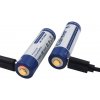 KeepPower P1450U1 AA 2925mWh, 1950mAh Li-ion 1,5V MicroUSB 1ks