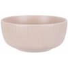KERAMICKÁ MISKA NA POLIEVKU OBEDOVÁ Ø 15 cm RUŽOVÁ KUCHYNSKÁ MISKA