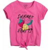 Dievčenské tričko LOSAN SUMMER FRUITS ružové Veľkosť: 164