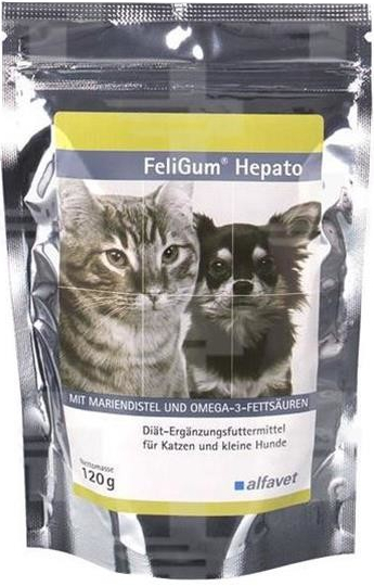 FeliGum Hepato žuv.tbl. 120 g 60 ks