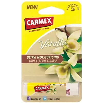 Carmex Ultra Smooth balzam na pery SPF15 Vanilla 4,25 g