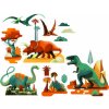 DJECO Nálepky na okno - Dinosaury