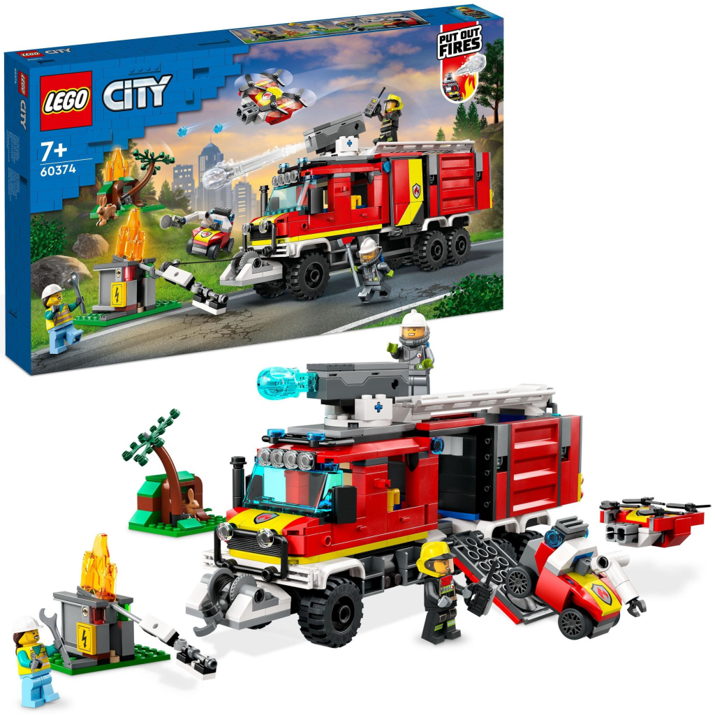 LEGO® City 60374 Protipožiarne auto