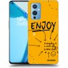 Picasee silikónový čierny obal pre OnePlus 9 - Enjoy