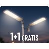 V-TAC LED verejné osvetlenie s nastaviteľným adaptérom 100W, 11480lm, SAMSUNG CHIP, 1+1 zadarmo! Farba svetla: Denná biela