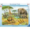 RAVENSBURGER Puzzle Africké zvieratá 30 dielikov