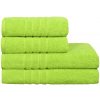 Bavlnený uterák a osuška, Finer zelený 70 x 140 cm