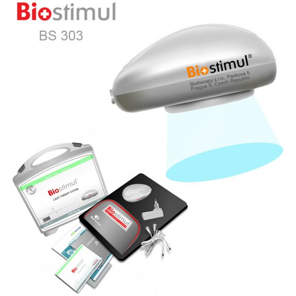 Biostimul Biolampa BS 303 colour therapy modrá + cestovná taška + sieťový  adaptér + PVC kufrík od 650 € - Heureka.sk