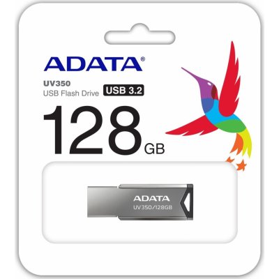 Flash disk ADATA UV350 128GB čierny (AUV350-128G-RBK)