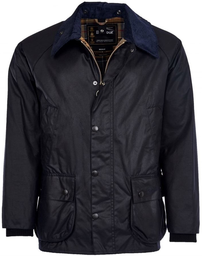 Barbour Voskovaná bunda Bedale navy