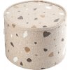 Wigiwama POUFFE Terrazzo SAND hnedý