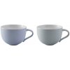 Stelton Šálka na kávu EMMA 300 ml, sada 2 ks, modrá, kamenina