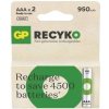 B25112 GP ReCyko 950 AAA dobíjacia batéria (HR03) (2 ks)