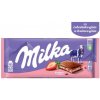 Milka čokoláda Jahodová mliečna 100 g