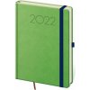 Diár New Praga denný A5 14,3x20,5cm zelený 2026