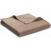 Biederlack - Deka 150x200cm - Pure Cotton hnedá