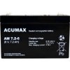 AKUMULÁTOR BATÉRIA AGM VRLA ACUMAX AM 6V 7,2Ah AM7.2-6 AM7,2-6 UPS