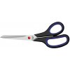 Nožnice, kancelárske, 23 cm, gumená rúčka