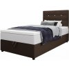 Čalúnená posteľ boxspring KING LUX - cosmic 800 / 90x200 / áno