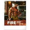 Nástenný kalendár Dreamy Firefighters 2027, 30 x 34 cm - autor neuvedený