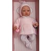 Realistické miminko - holčička KOKE ve flízové mikině - od firmy ASIVIL (Velikost 36 cm)